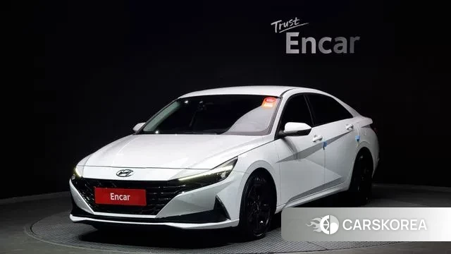 Hyundai Avante (CN7) 2020 Белый из Кореи