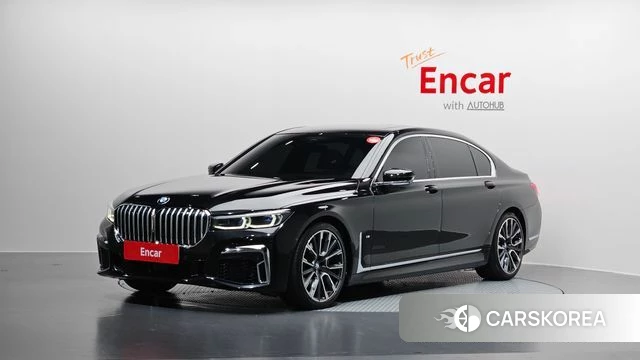 BMW 7 Series (G11) 2020 Черный из Кореи