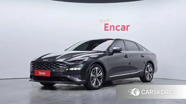 Kia K8 Hybrid 2022 Серый из Кореи