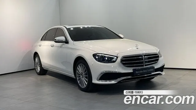 Mercedes-Benz E-Class W213 2023 Белый из Кореи