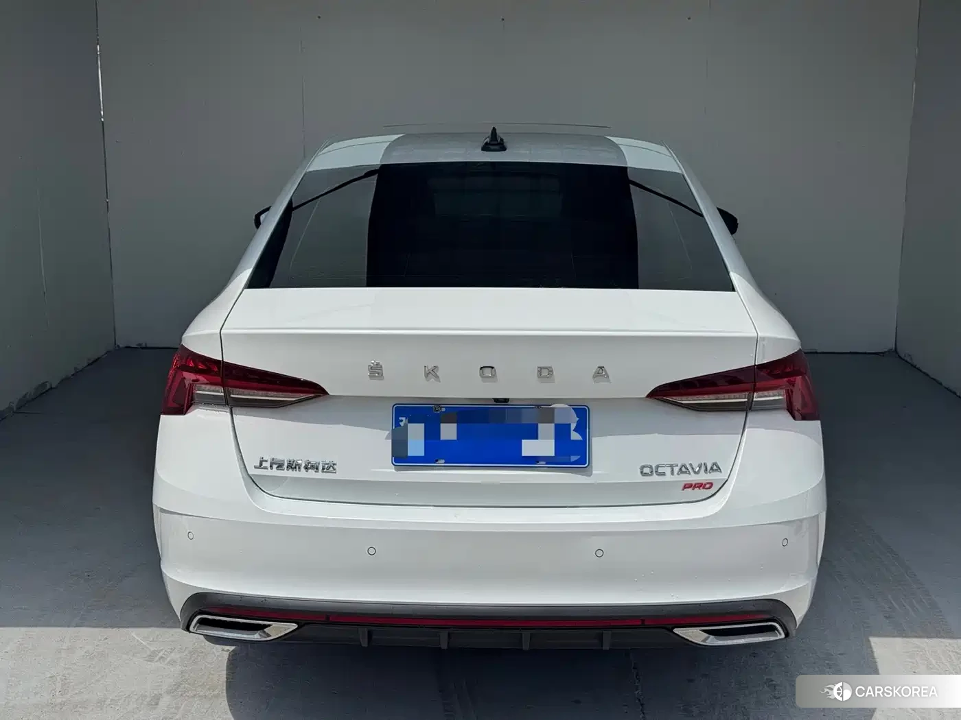 Skoda Octavia 2023 Белый из Китая