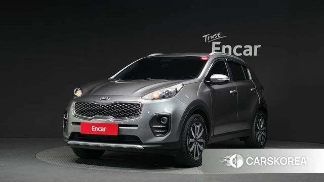 Kia Sportage 4th Generation 2018 Серый из Кореи