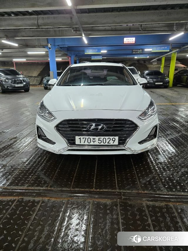 Hyundai Sonata New Rise 2018 Белый из Кореи