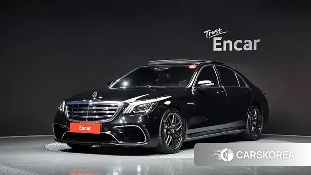 Mercedes-Benz S-Class W222 2019 Черный из Кореи