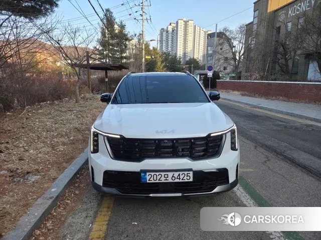 Kia The New Sorento 4th Generation 2024 Белый из Кореи