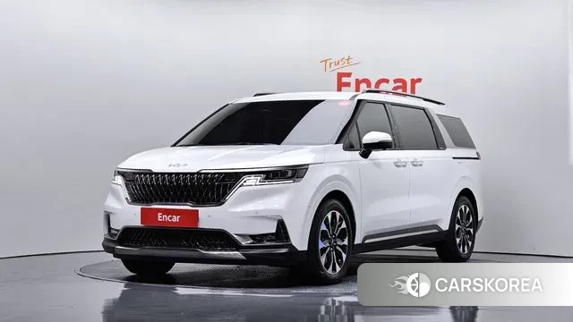 Kia Carnival 4th generation 2023 Белый из Кореи