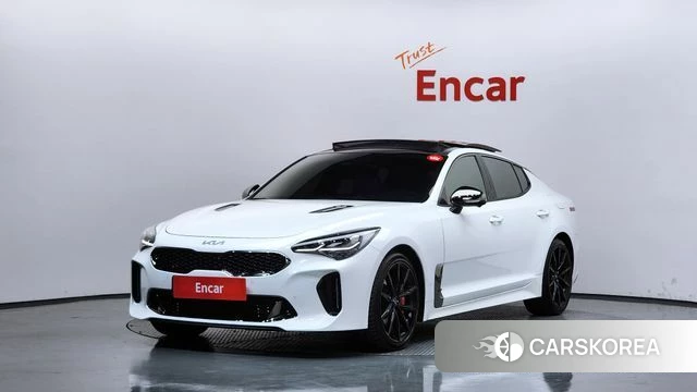 Kia Stinger Meister 2022 Белый из Кореи