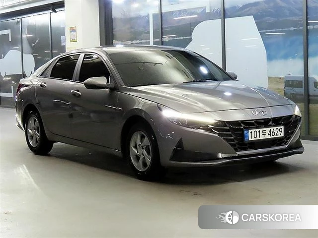 Hyundai Avante (CN7) 2022 Серый из Кореи