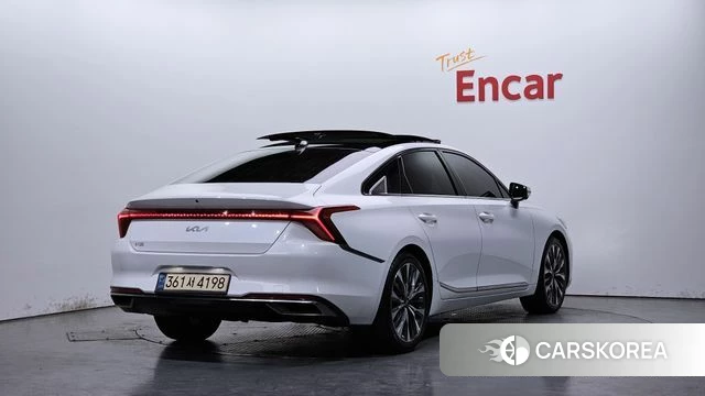 Kia K8 2021 Белый из Кореи