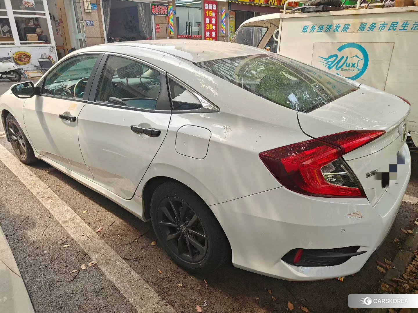 Honda Civic 2019 Белый из Китая