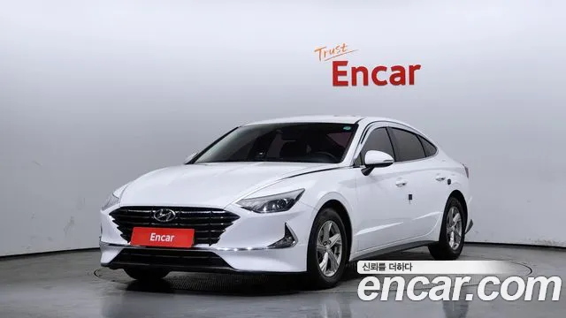 Hyundai Sonata (DN8) 2019 Белый из Кореи