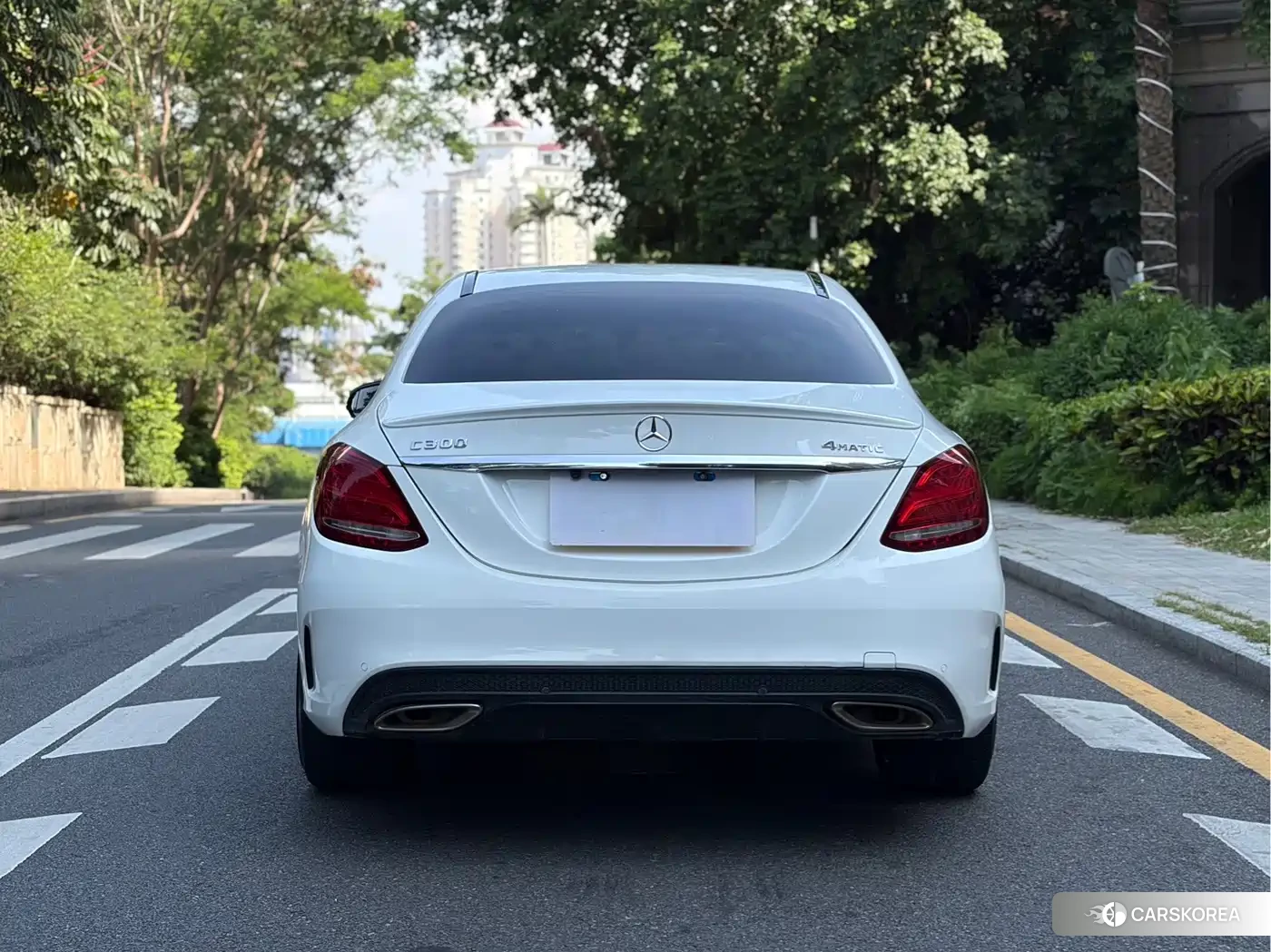 Mercedes-Benz C-class 2018 Белый из Китая