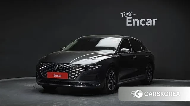 Hyundai The New Grandeur IG Hybrid 2021 Серый из Кореи