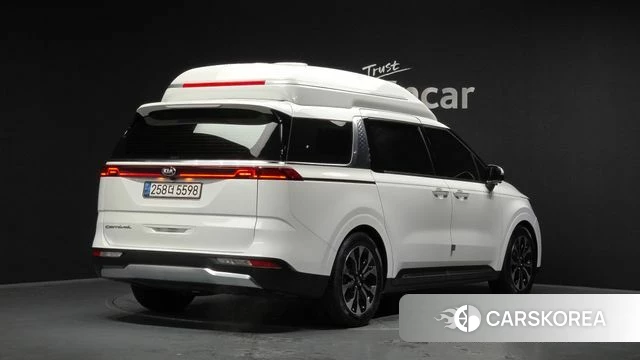 Kia Carnival 4th generation 2021 Белый из Кореи