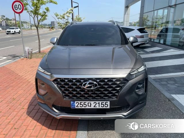 Hyundai Santa Fe TM 2019 Белый из Кореи