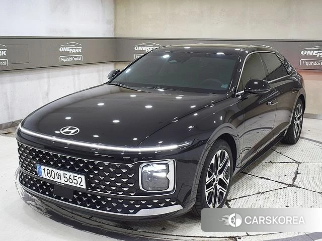 Hyundai Grandeur Hybrid (GN7) 2023 Черный из Кореи