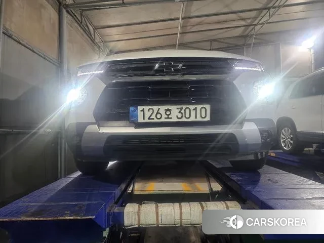 Chevrolet (GM Daewoo) Trailblazer 2021 Белый из Кореи