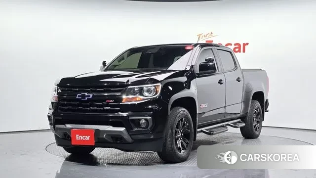 Chevrolet (GM Daewoo) Real New Colorado 2021 Черный из Кореи