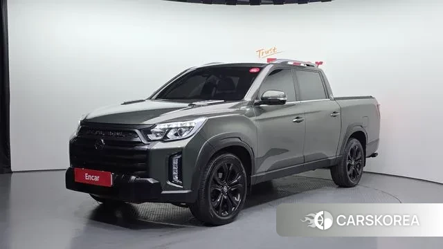 Ssangyong The New Rexton Sports Cannes 2022 Темно-зеленый из Кореи