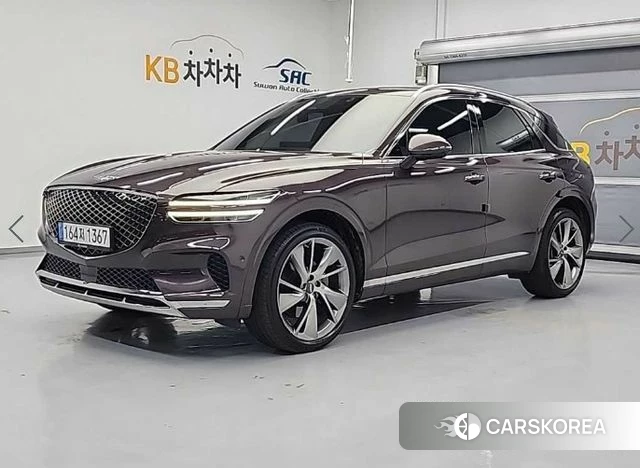 Genesis GV70 2021 Красный из Кореи