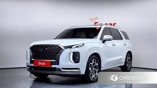 Hyundai Palisade 2021 Белый из Кореи