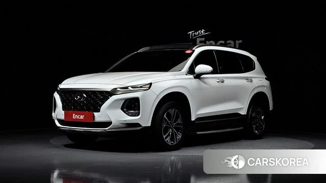 Hyundai Santa Fe TM 2018 Белый из Кореи