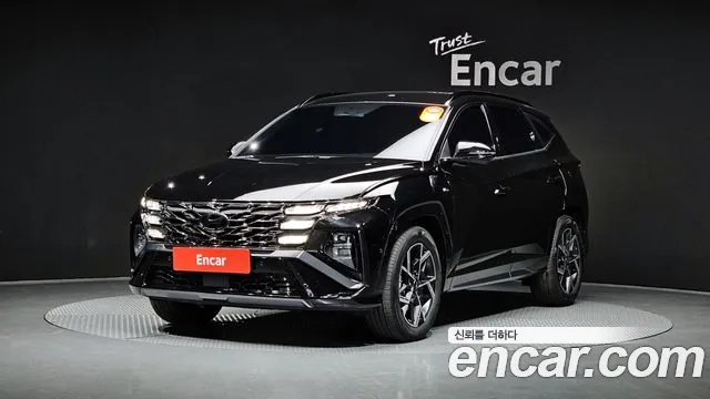 Hyundai The New Tucson (NX4) 2024 Черный из Кореи