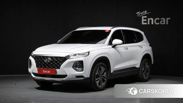 Hyundai Santa Fe TM 2018 Белый из Кореи