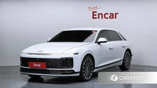 Hyundai Grandeur Hybrid (GN7) 2023 Белый из Кореи