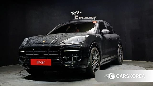 Porsche Cayenne (PO536) 2025 Черный из Кореи