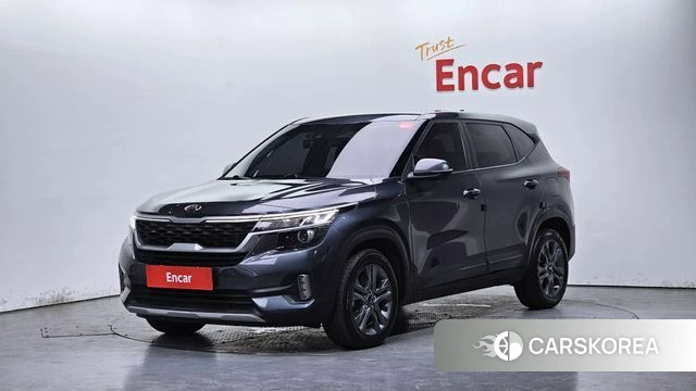 Kia Seltos 2019 Серый из Кореи