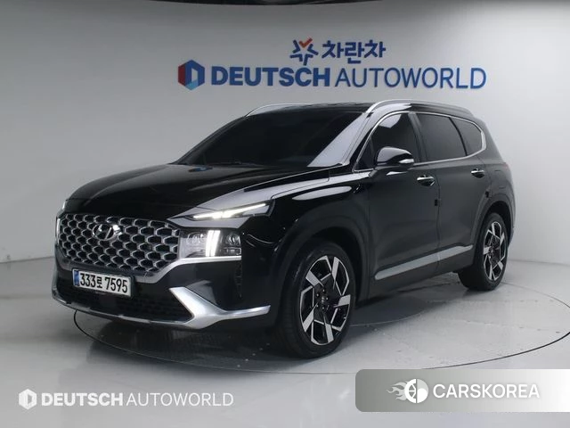 Hyundai The New Santa Fe 2020 Черный из Кореи
