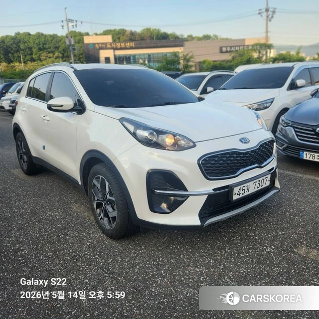 Kia Sportage The Bold 2019 Белый из Кореи