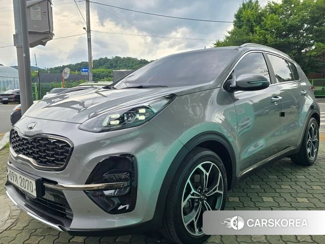 Kia Sportage The Bold 2018 Серебристо-серый из Кореи