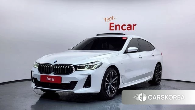 BMW 6 Series GT (G32) 2023 Белый из Кореи