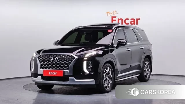 Hyundai Palisade 2021 Черный из Кореи