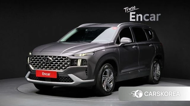 Hyundai The New Santa Fe 2022 Серый из Кореи