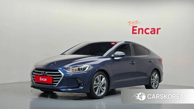 Hyundai Avante AD 2018 Синий из Кореи