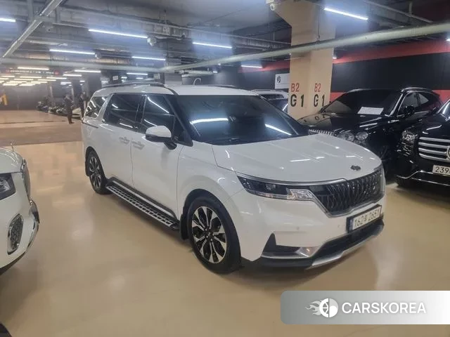 Kia Carnival 4th generation 2021 Белый из Кореи
