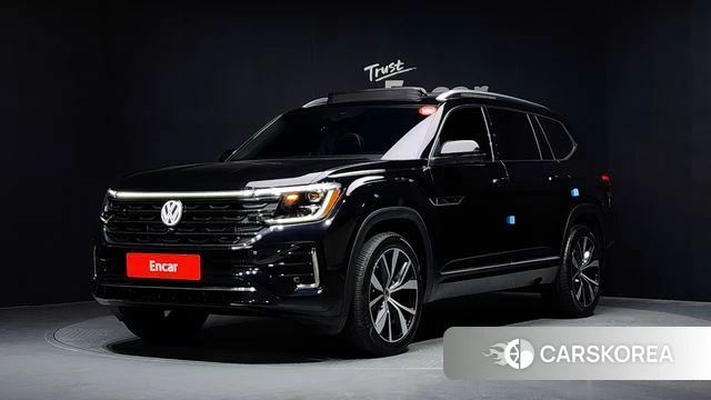 Volkswagen Atlas 2025 Черный из Кореи