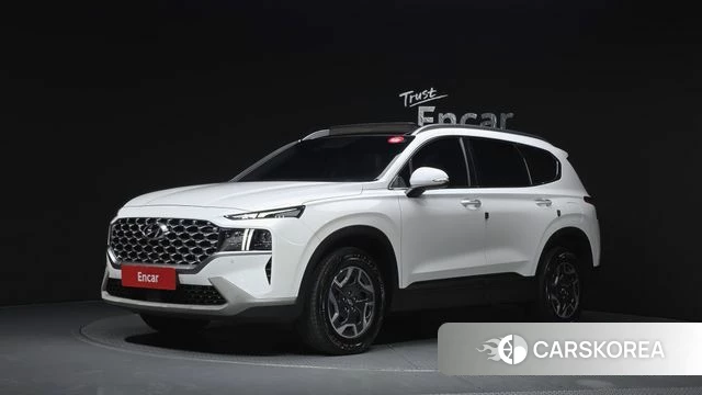 Hyundai The New Santa Fe 2021 Белый из Кореи