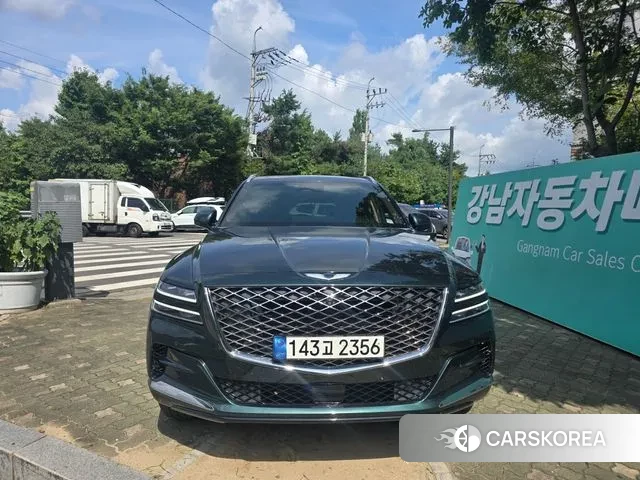 Genesis GV80 2021 Темно-зеленый из Кореи