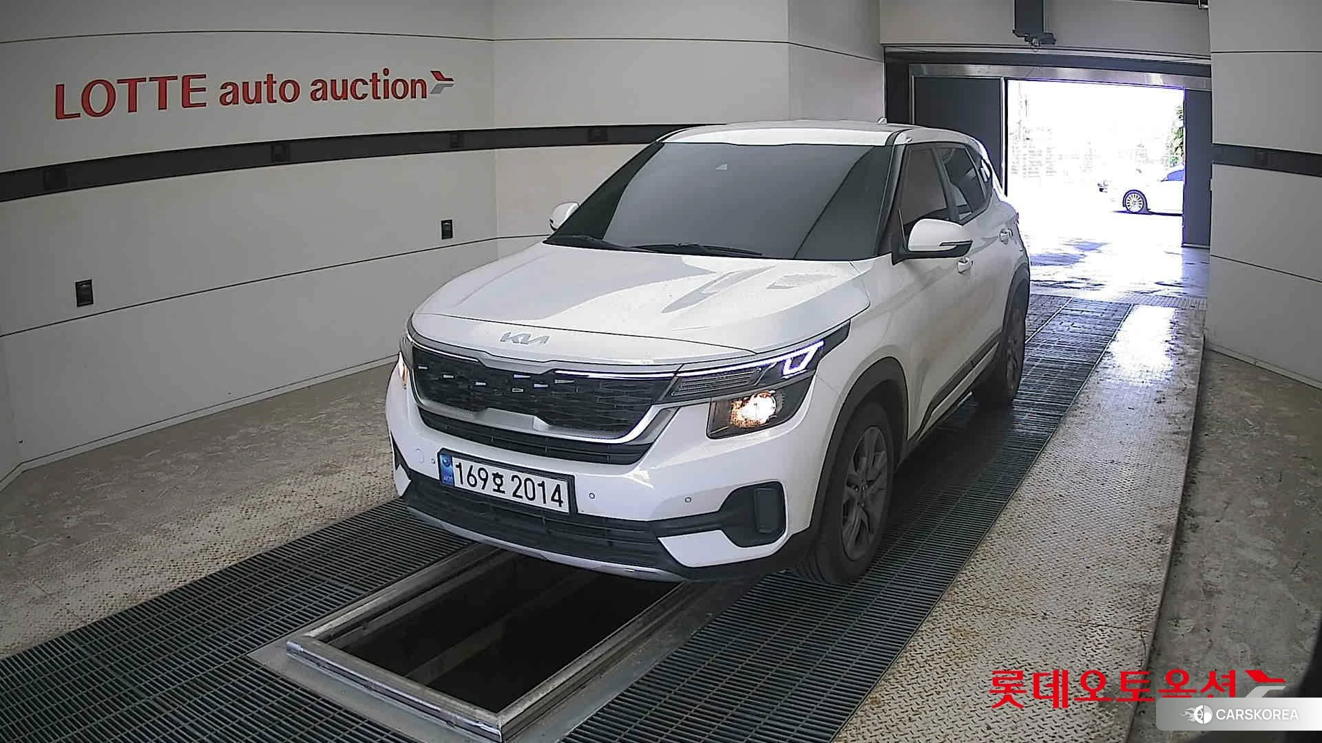 Kia Seltos 2023 Snow White Pearl из Кореи