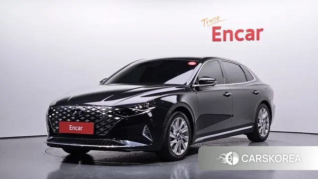 Hyundai The New Grandeur IG Hybrid 2021 Черный из Кореи