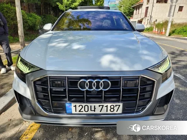 Audi Q8 (4M) 2021 Белый из Кореи