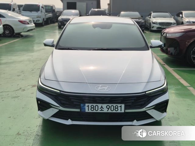 Hyundai The New Avante (CN7) 2025 Белый из Кореи