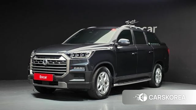 Ssangyong The New Rexton Sport 2023 Серый из Кореи