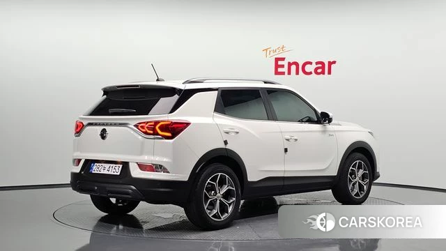 Ssangyong Beautiful Korando 2022 Белый из Кореи