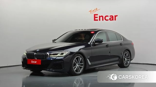 BMW 5 Series (G30) 2021 Черный из Кореи