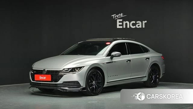 Volkswagen Arteon 2020 Желтый из Кореи
